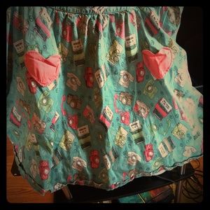 Vintage style circle skirt